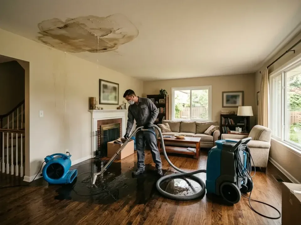attic-pipe-burst-ceiling-drip-008 — frequently asked questions, Water Damage Restoration & Carpet Care in Lexington, NE